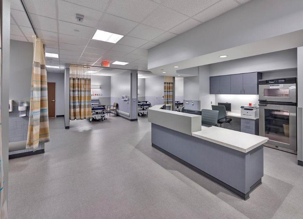 Interior of Rothman Orthopaedics Surgery Center, Limerick, Pa
